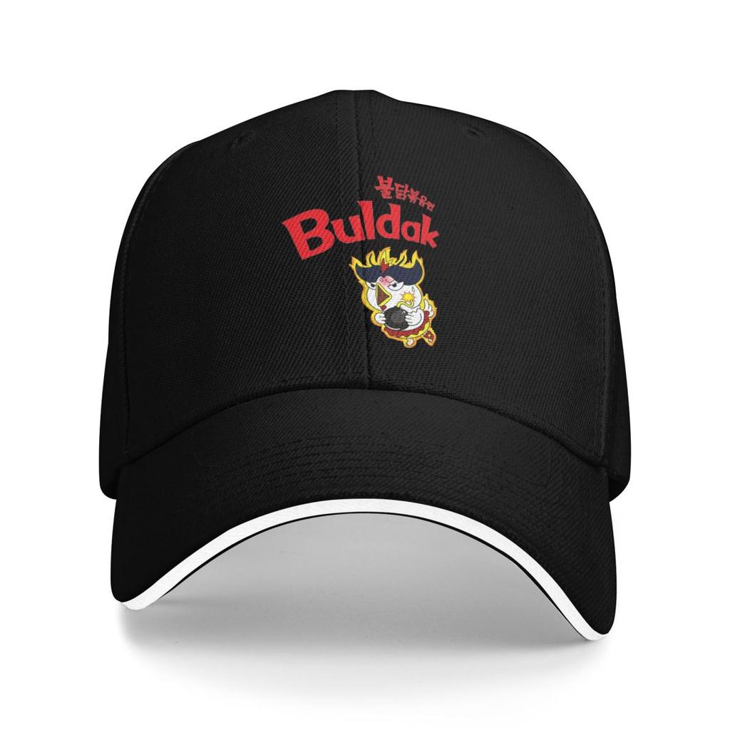 Unisex Baseball Hats Buldak Ramen Hot Chicken Flavor Noodles Outdoor Streetwear Sports Baseball Caps Hip Hop Cap Casquette Hats