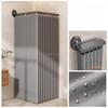Foldable Shower Curtain Waterproof Bath Room Partition Shower Wet And Dry Separation  Suction Cup Bathroom Decor