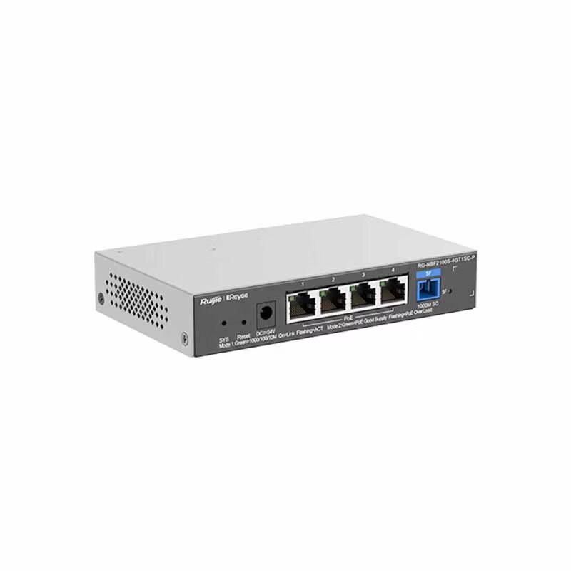 Ruijie RG-NBF2100S-4GT1SC-P Layer 2 Managed POE Access Switch