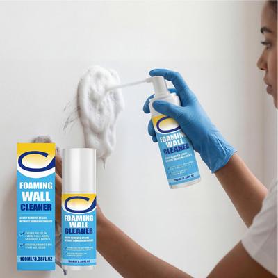 Badezimmer Schaumreiniger 100ml Entfetter Schaum für Flecken Starker Küchenentfetter für Dusche Badezimmer Küche Fliesen Fugen Decke
