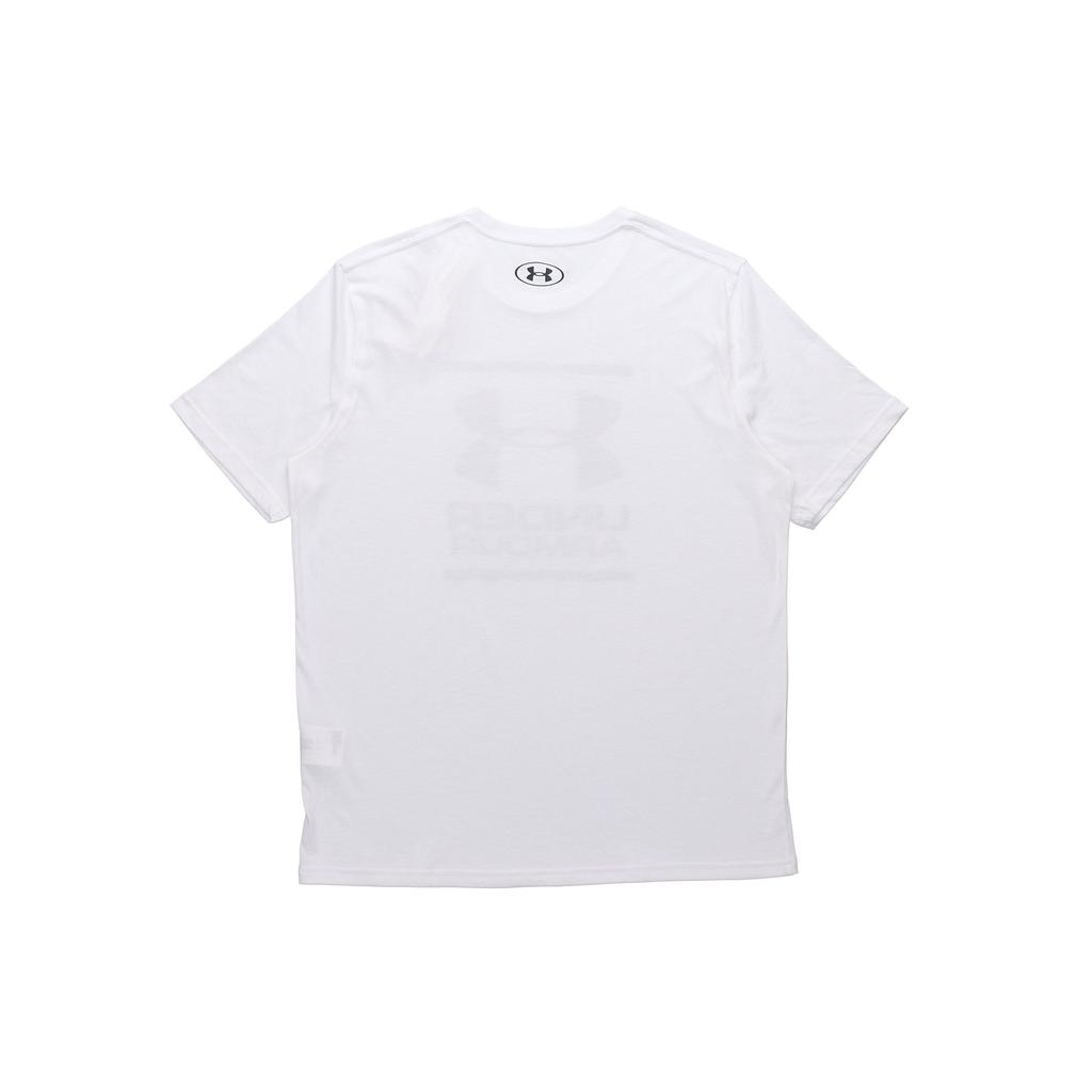 Under Armour Casual Round Neck Breathable Sport T-Shirt Men Tops White 1326849-100