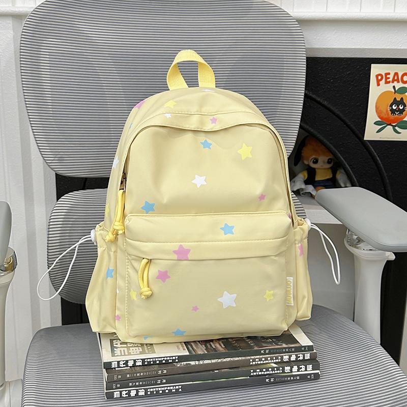 Schoolbag Japanese school bag Junior high school ins girl heart star large capacity versatile dopamine mini backpack backpack