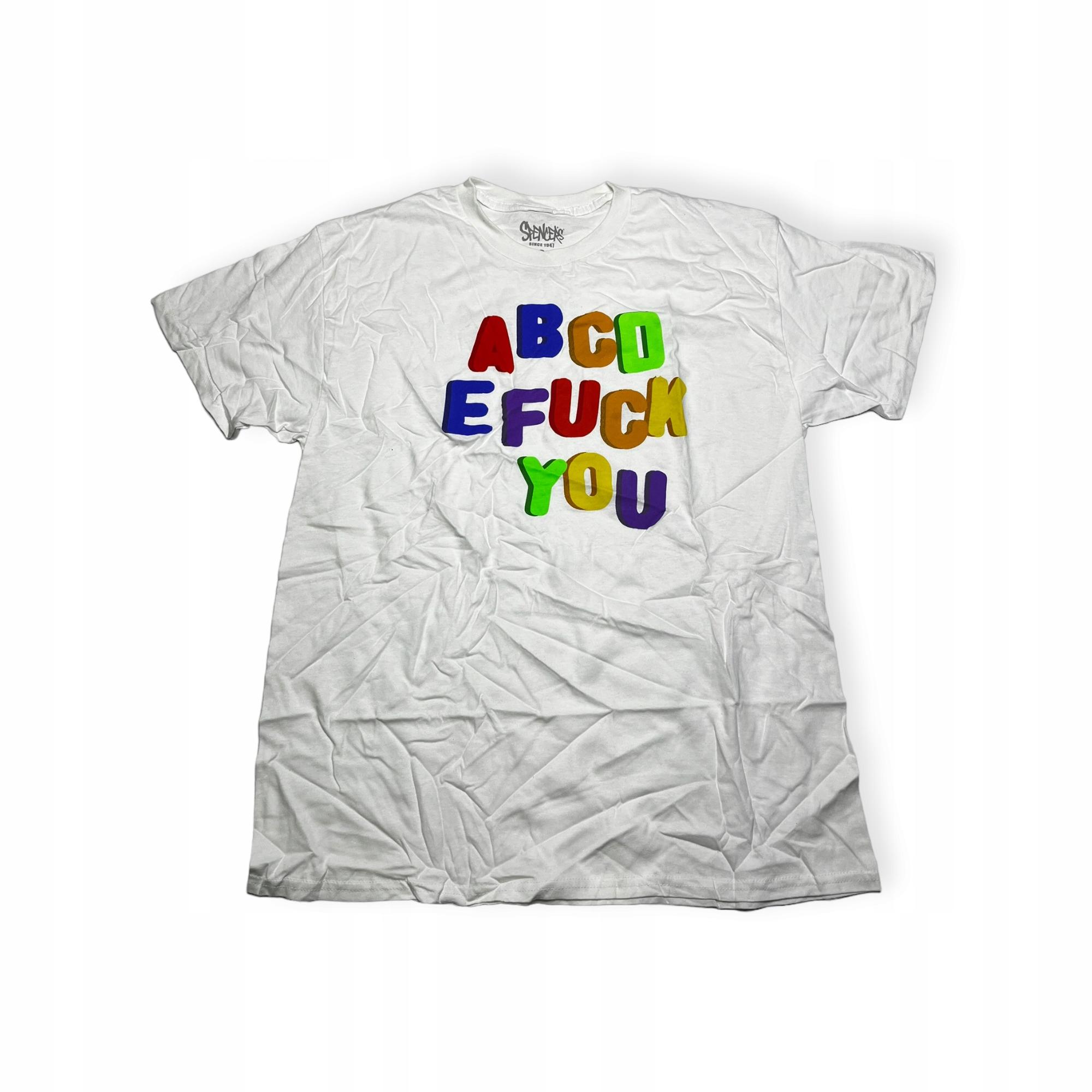 

Koszulka T-shirt męski okrągły dekolt SPENCER S NADRUK L