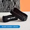 Upgrades Patella Knee Strap Double Layer Cowhide Adjustable Patella Tendon Support Strap with Silicone Pad for Men Women
