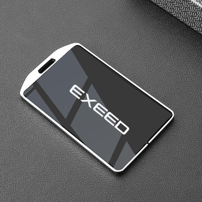 Zinc Alloy Car Key Case Cover For Chery Exeed Exlantix Et Rx Cdm Vx Lx Tx Txl Phev Keychain Ring Holder Fob Shell Accessories
