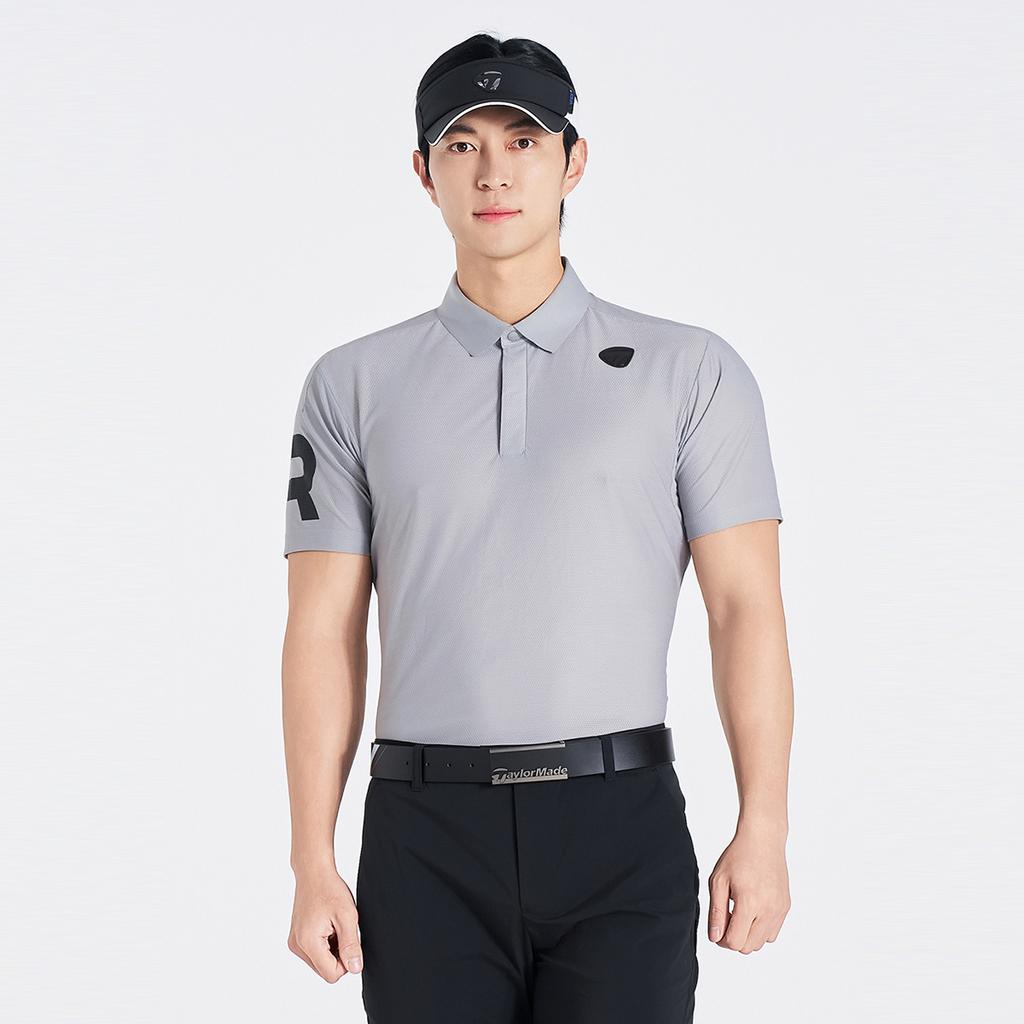 TAYLORMADE APPAREL Men'S Logo Collared Short Sleeve T-Shirt T8031To2146-190