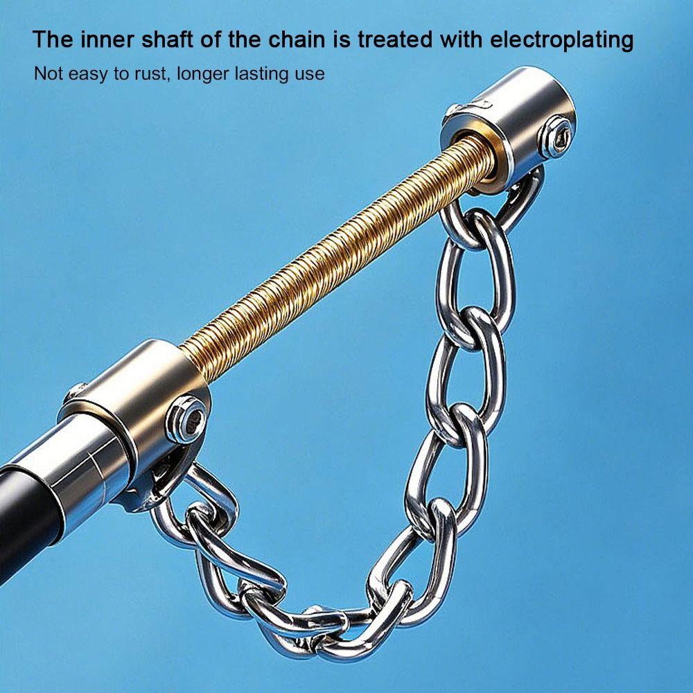 Multifunctional Drain Pipe Dredger Chain Structure Adjustable Size Chain Unclog Tool Household Applicable Blockage Clearing