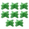 8 Pcs Deck Spacer 4 Thickness PP Deck Board Spacing Tool for Patio Balcony Poolside Dock Green 8 Pcs