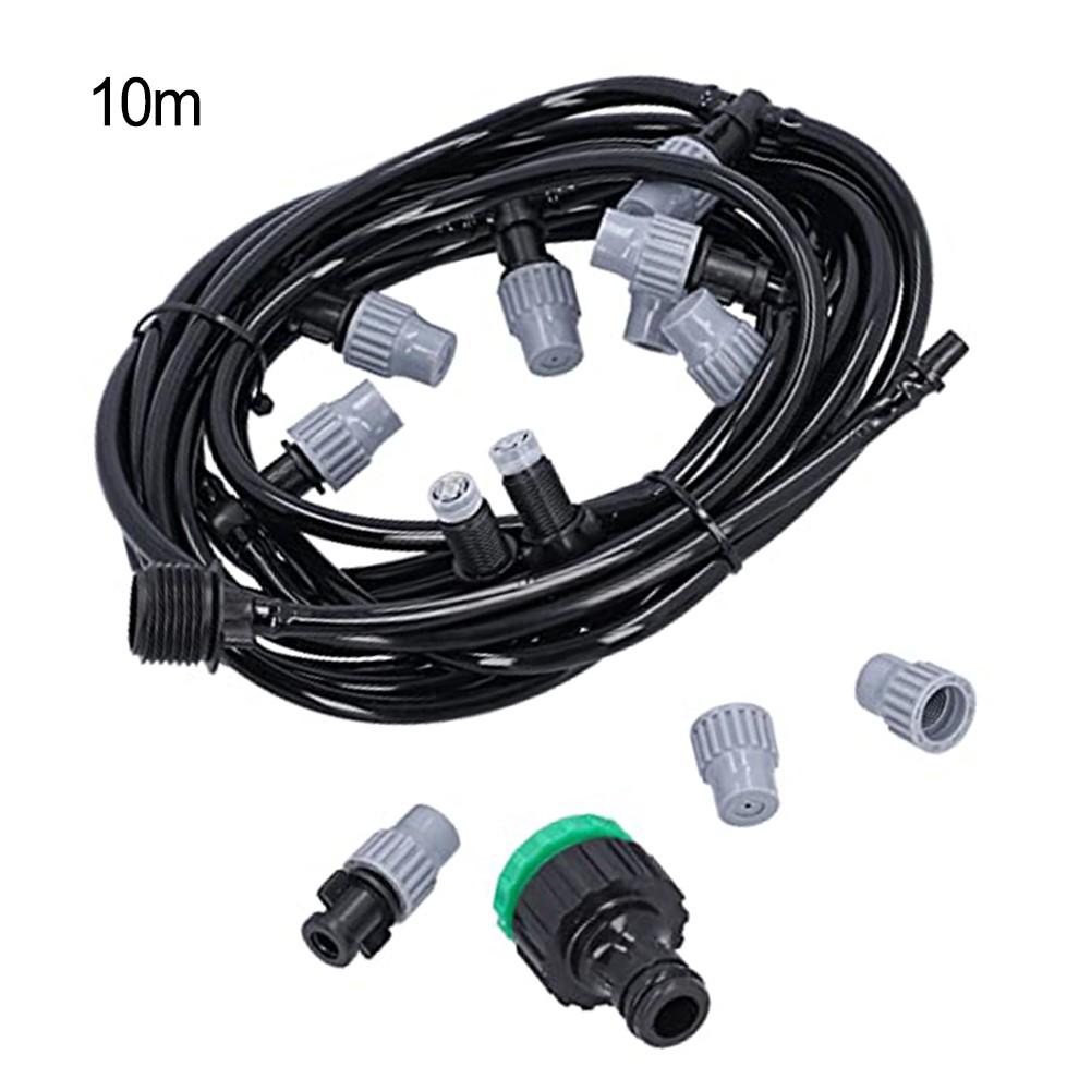 Garden Irrigation Hose Misting & Drip System Easy Installation Kit