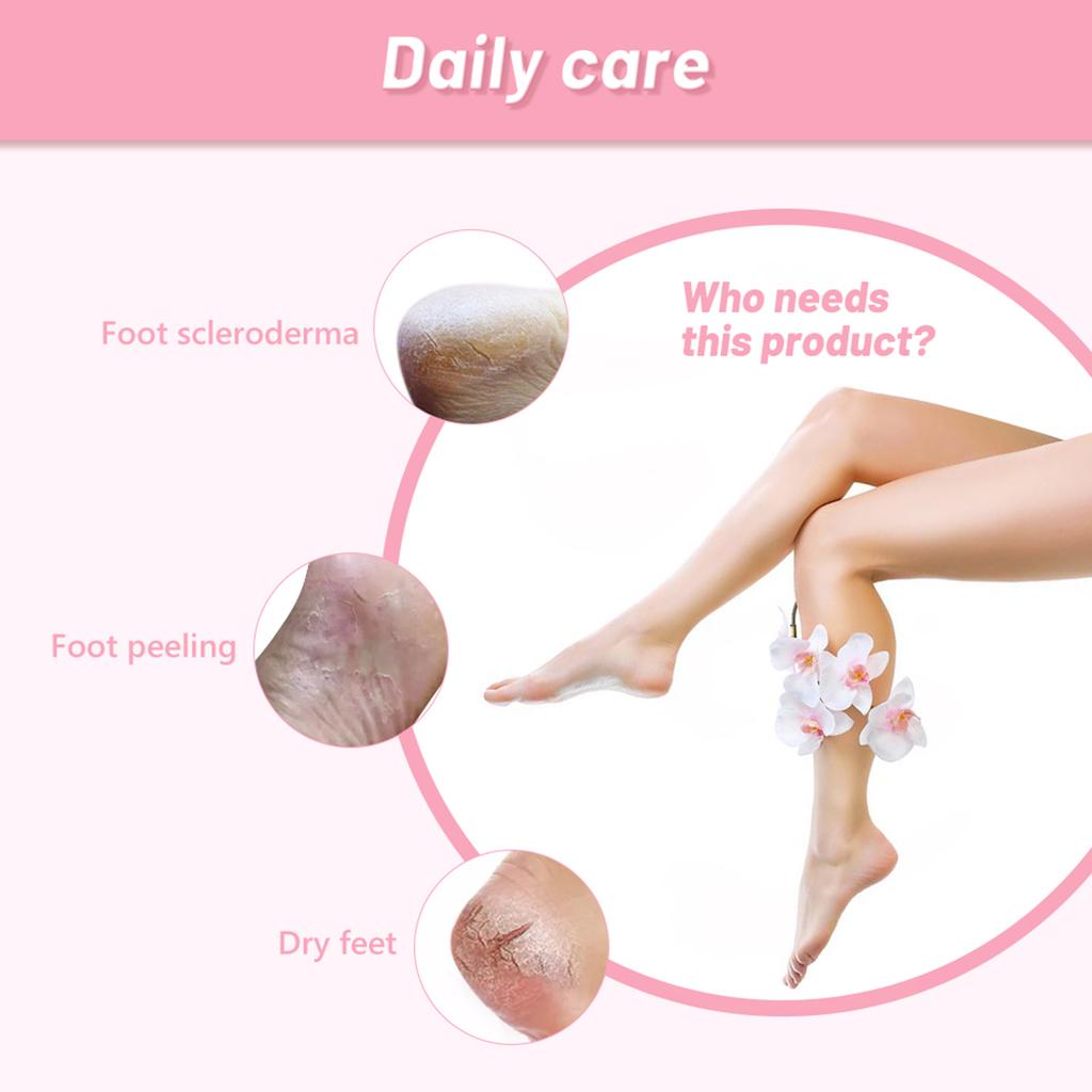 Automatic foot grinder  electric household foot grinder artifact  foot skin removal dead skin exfoliation callus pedicure machine  blue  battery blis