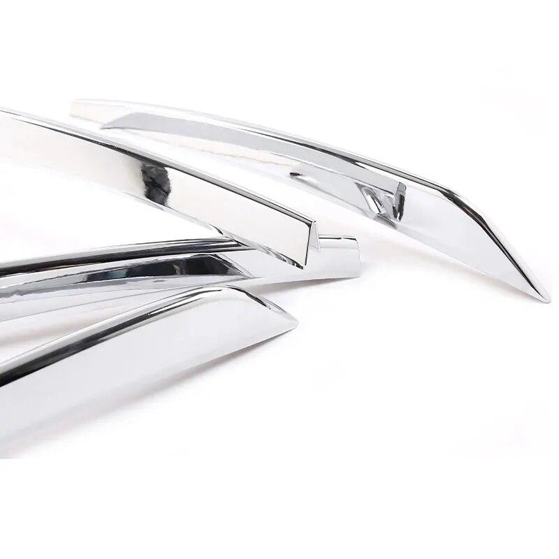 Car Styling Front Fog Light Strips Air Intake Grille Cover Trim ABS For Mercedes Benz GLC Class X253