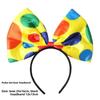 Adult Kids Prom Party Clown Dress Up Props Oversized Butterfly Bow Tie Clown Tie Headgear