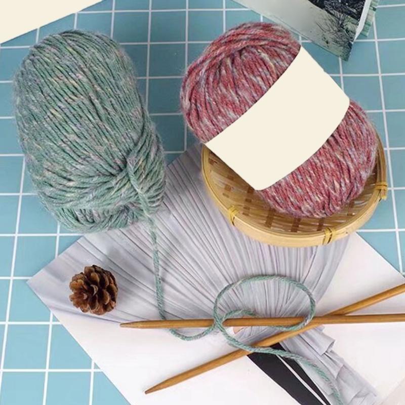Skein Wool Yarn Bundle for Crafting Accessories and Children Blankets for DIY Sweaters and Hats Great Gift