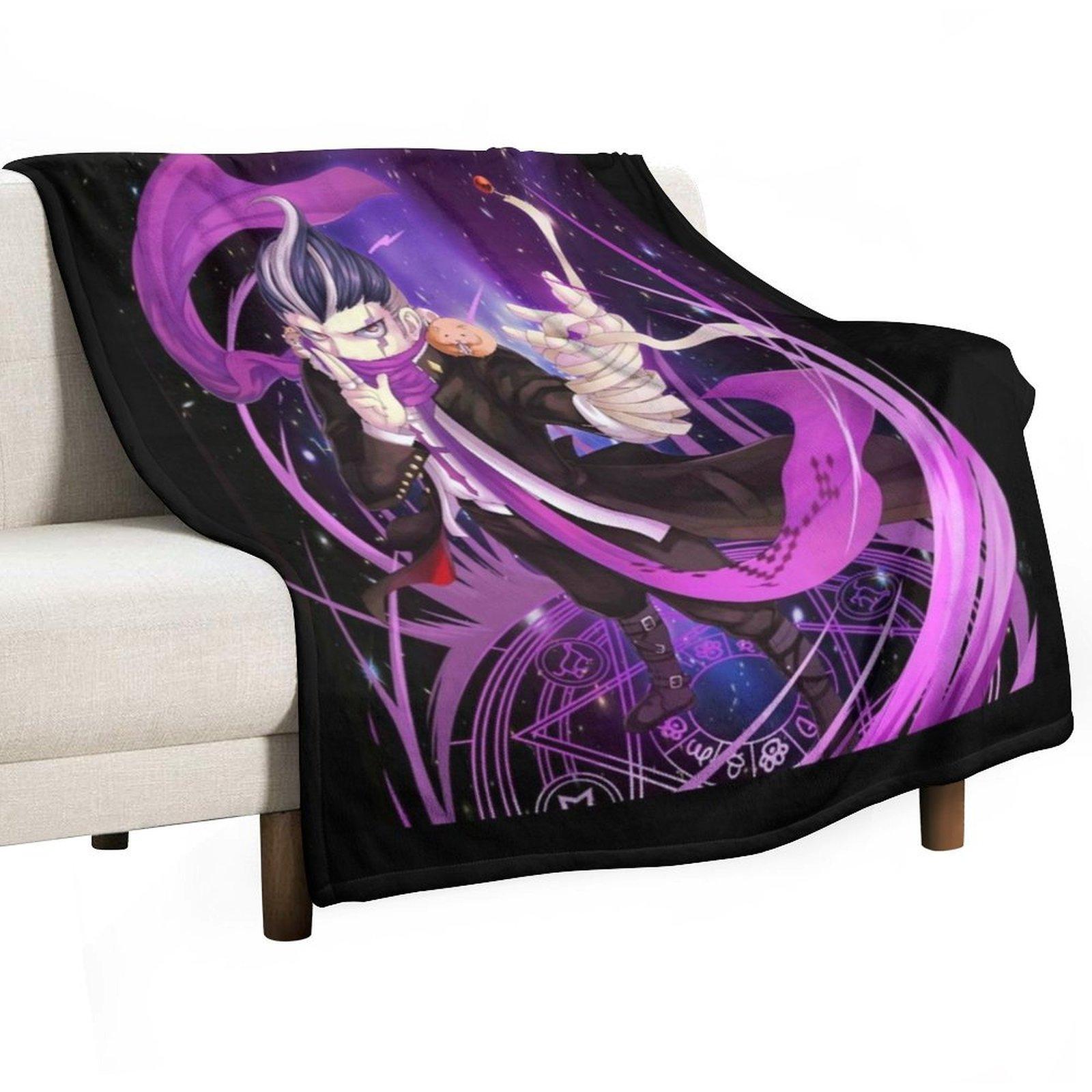 

gundham tanaka Throw Blanket Bed Fashionable Plaid Decorative Beds Luxury Thicken Blankets 30x40in