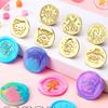 Universal Wax Seal Stamp Head Toy with Guka Cream Glue and Beads for Envelopes