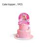 44 de bucăți de decorațiuni pentru petreceri tematice Barbie includ Banner Balloon Cake Topper