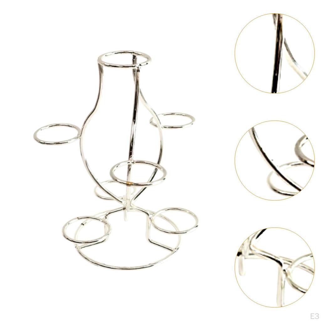 Glob Ausstellungsständer Organizer Dekorative Tischdekoration Eierständer Kugelbasis für Wohnzimmer