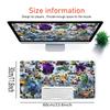 Minecraft Characters Collage Large Gaming Mouse Pad Nonslip Rubber Base Waterproof Desk Mat For Office Pc Laptop