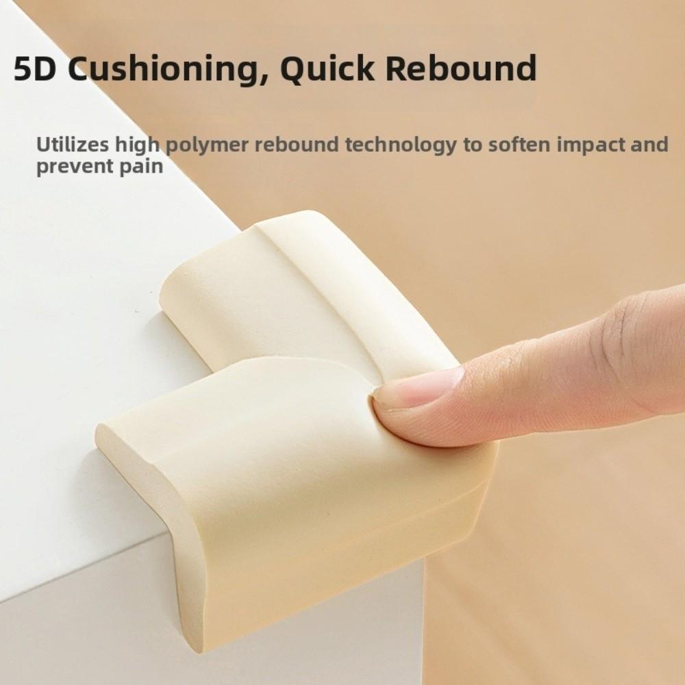 10pcs Impact-Resistant Baby Corner Guards Self-Adhesive Safety Table Protectors Baby Proofing