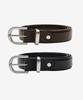 MINAV 2-Pack Minimal Real Leather Belt