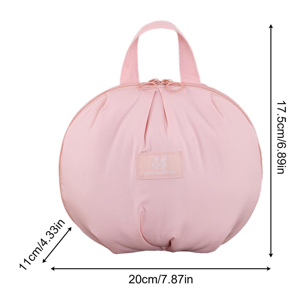 Organized Bags For Bra Divided Storage Tote Bag With Handle For Panties Zippered Multi-Layered Bra Organizer Pouch For Women