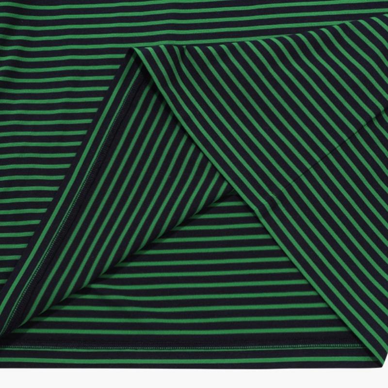 Munsingwear Unisex STripe T shirT Dark Navy  mq121pTs33 