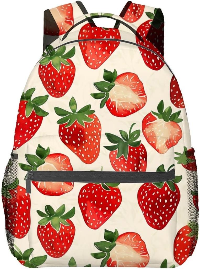 Vintage Moth Backpack,Black White Gothic Floral Retro Polyester Backpacks,Lightweight Double Shoulder Back Pack For Women,Goth