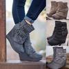 Scarpe Donna Retro alla Moda 2026 Autunno Nuovi Stivali in Pelle Retro da Donna Comfort Antiscivolo Stivaletti da Donna Zapatos De Mujer