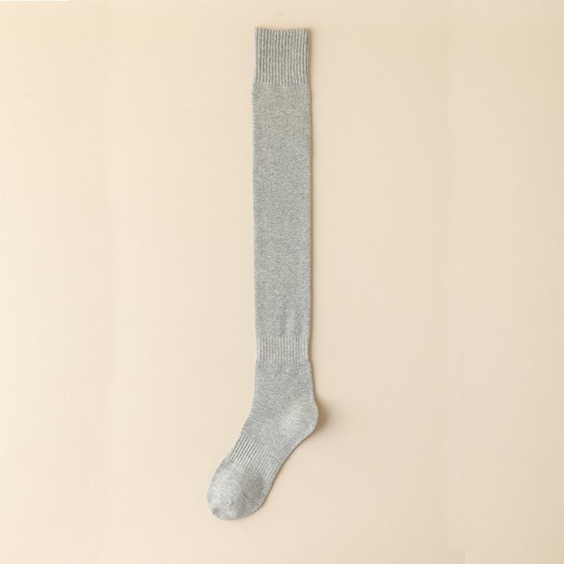 Knee-high Thigh-high Socks for Women, Thickened and Fleece Warm Long Socks, Winter Knee Protection Calf Socks, High Thigh-high Socks
