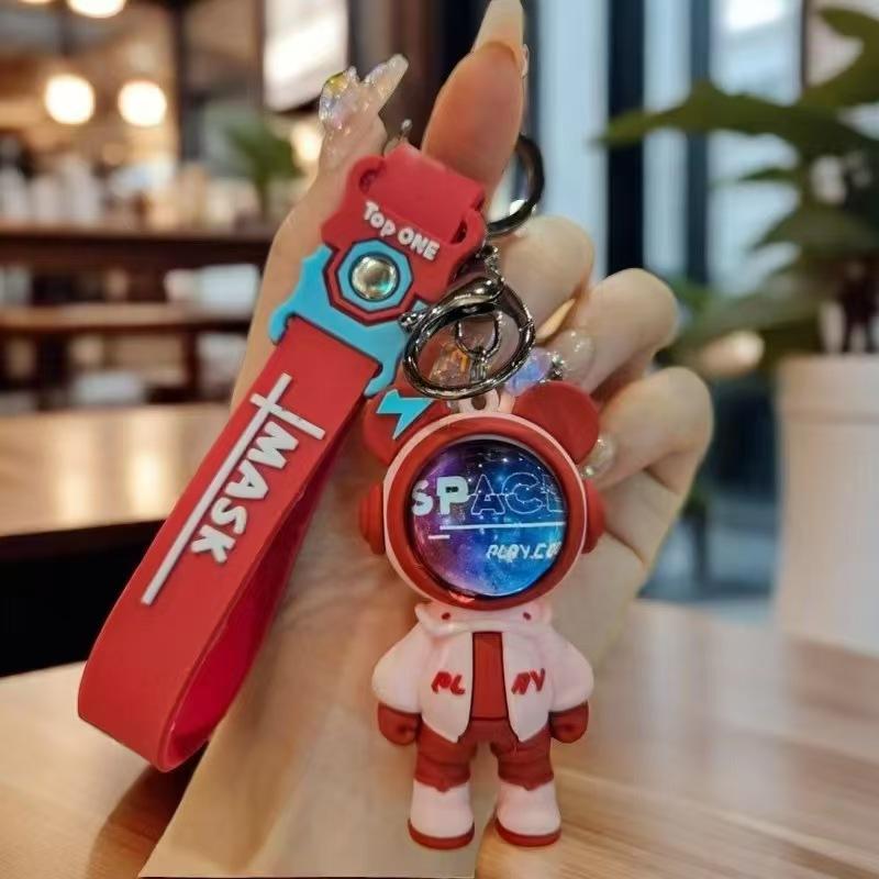 Cartoon Cute Creative Lightning Bear Keychain Exquisite Couple Car Schoolbag Pendant Jewelry Keychain