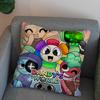 D-Dandys World Pillow Case For Car Sofa Decorative Home Double-sided Print Plush Square Throw Pillow Cushion Cover