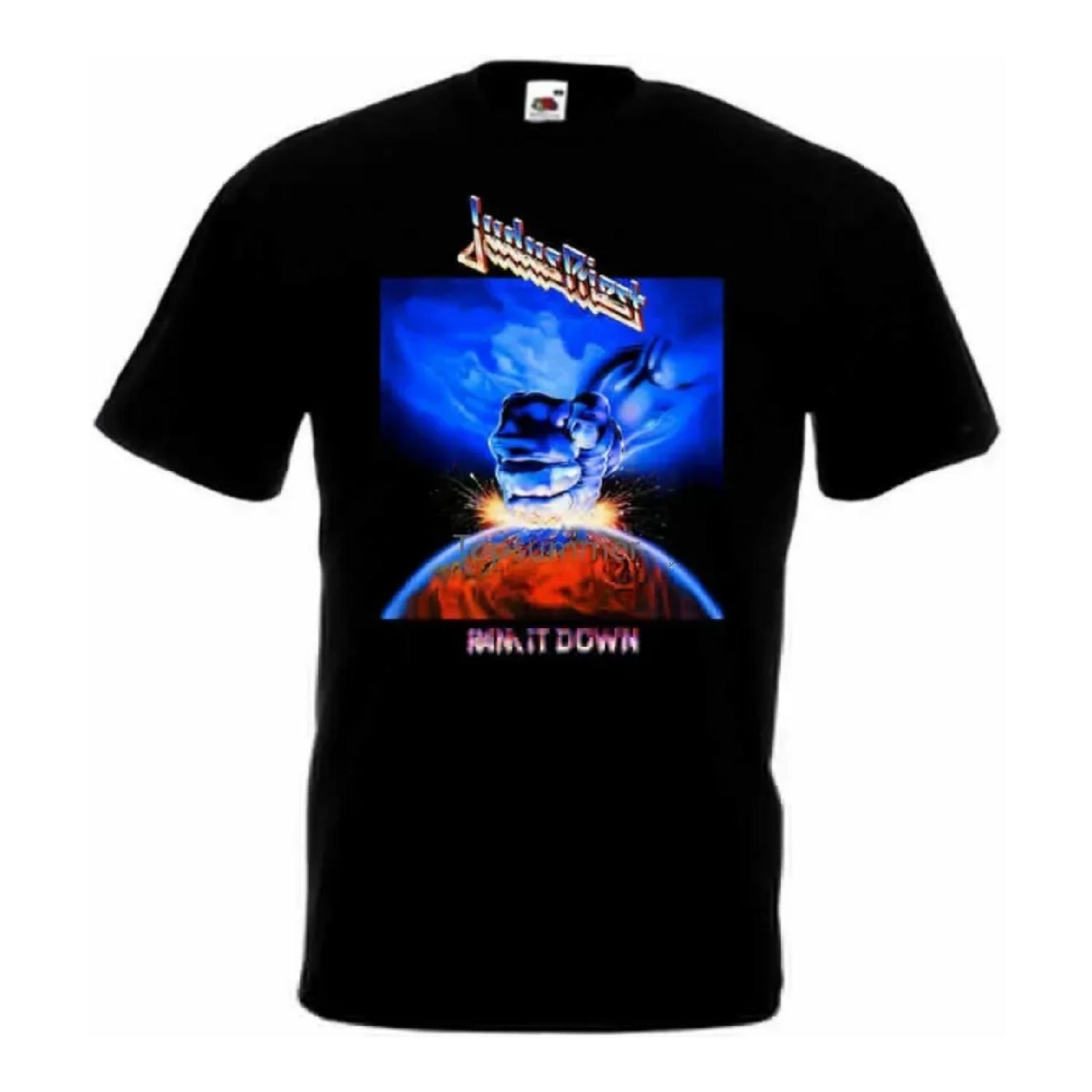 

Judas Priest Ram It Down T Shirt Black Poster All Sizes S 5Xl S чёрный