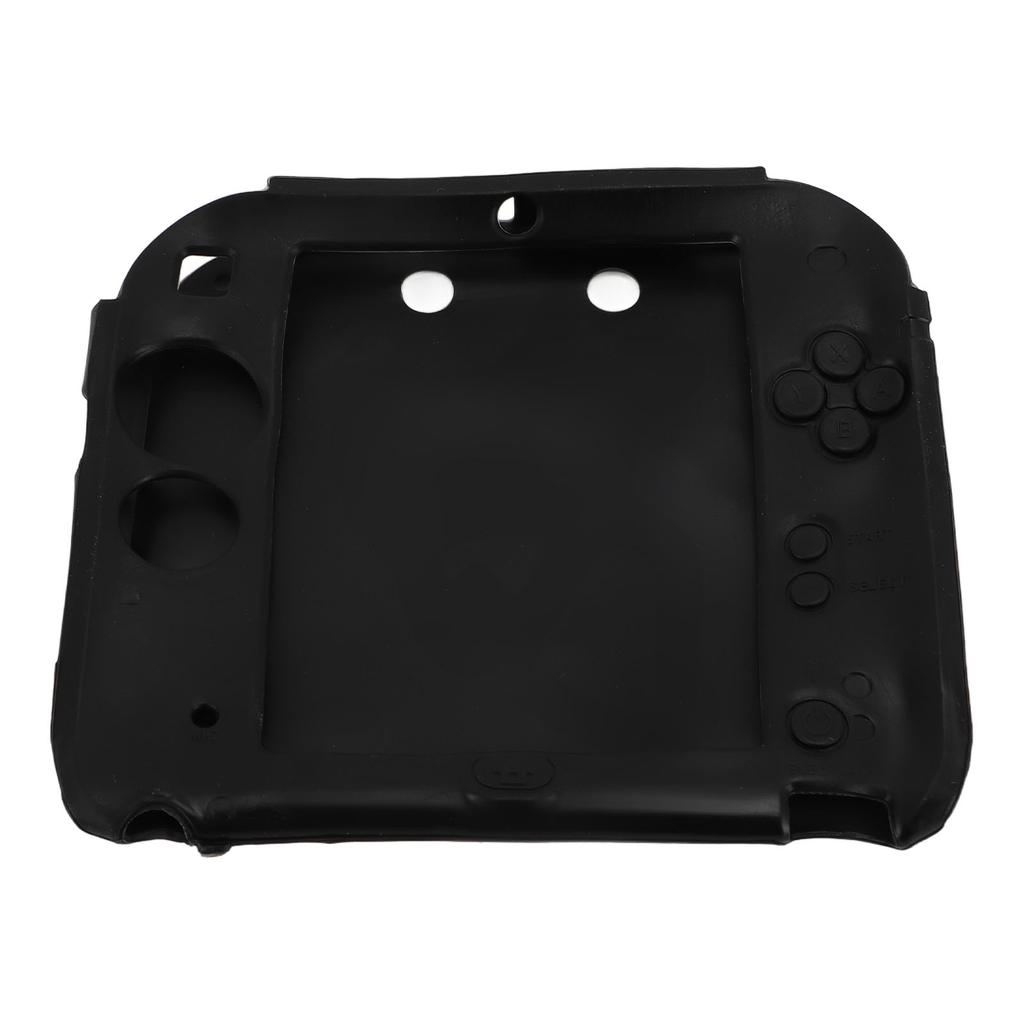 Protective Cover for 2DS Scratch Resistant Soft Silicone Skin Case with Top and Bottom Screen Protectors for Controller