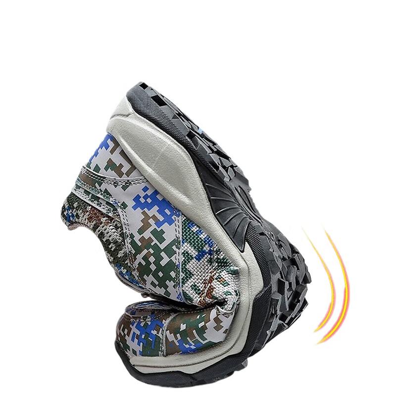 Junmo Men s Ultra-light Canvas Camouflage Training Shoes