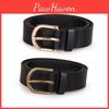 Summer Trendy Womens Fashion Belt With Alloy Buckle And Electroplated Finish For Casual Outfits