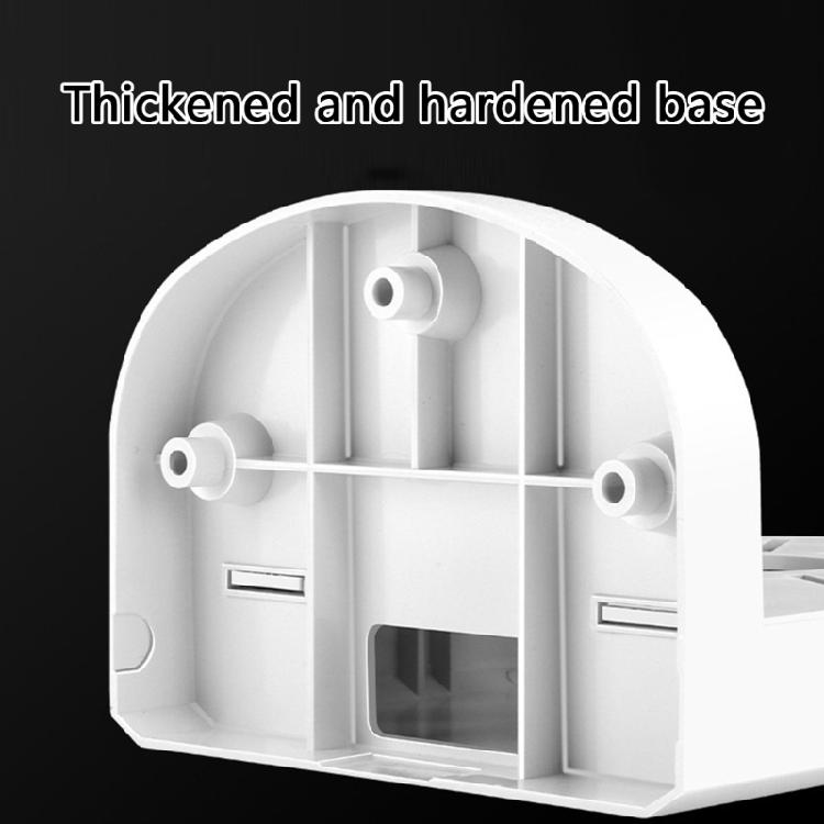 Durability Plastic Wall Mount Bracket For 3Inch Security Cameras Lightweight Construction Vibration Resistant Base
