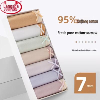 Damen Baumwolle 7er-Pack Wochentag Slips