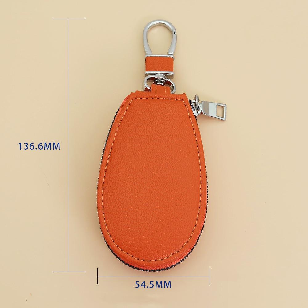 Männer PU Leder Schlüssel Tasche Multifunktionale Tragbare Schlüssel Lagerung Tasche Frauen Lamm Muster Schlüssel Beutel Keychain Organizer Brieftasche Tasche
