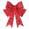 Christmas Bow Led Lighted Garland Door Hanging Decoration For Holiday Celebrations