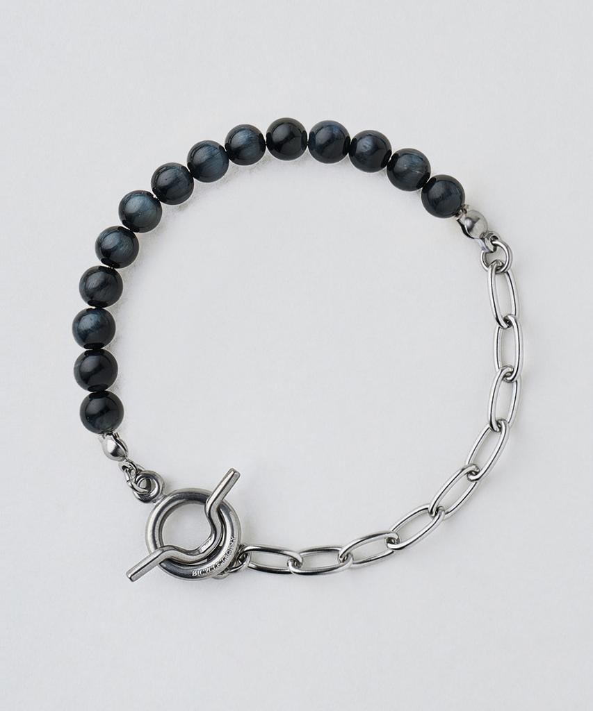Bicycletrophy Bt Gemstone Bracelet 01 (2 Types / 6Mm Black Tiger Eye Grade Aa)