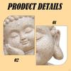 Buddha Statue Skulptur Sammlung Feng Shui Dekor Harz Figur Tischdekoration für