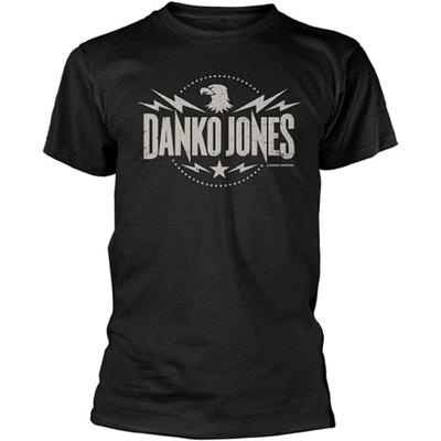 BBTHEORY Danko Jones Orzeł Męska Koszulka Outdoor z Graficznym Nadrukiem