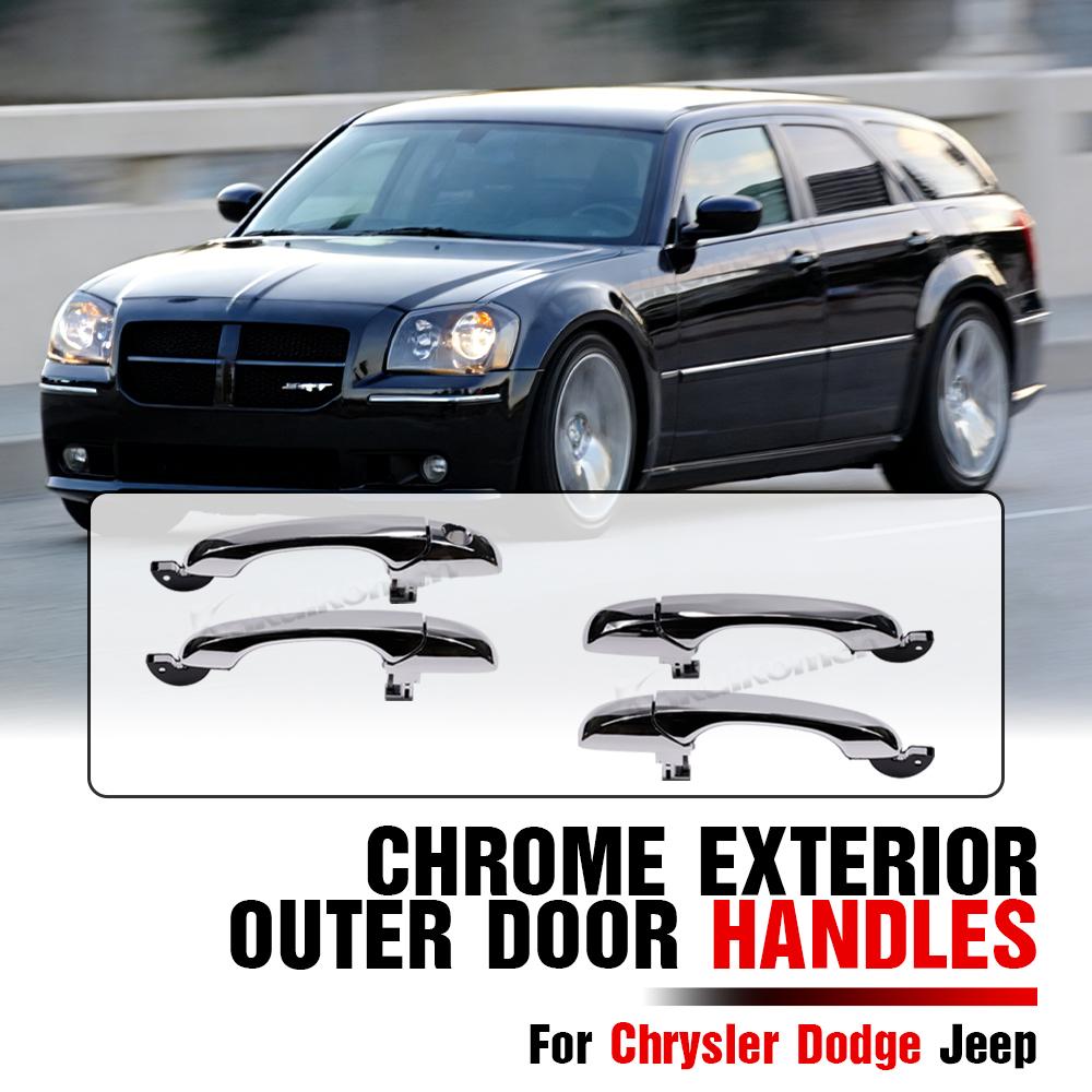 5065801AG Car Chrome Front Door Rear Door Outer Handle For Chrysler Sebring 2007-2010 300/300c 2004-2010 For Dodge Avenger