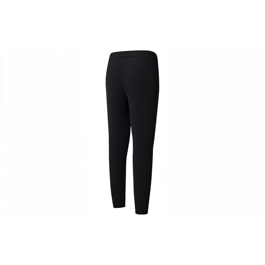 SAUCONY Solid Color Lightweight Elastic Knit Sports Pants Women Bottoms Black SC1239125-2