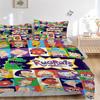 3pc Rugrats Characters Bedding Set Guest Room Bedroom Decor Christmas Halloween Decor Gifts- All Seasons (No Insert)a1013123