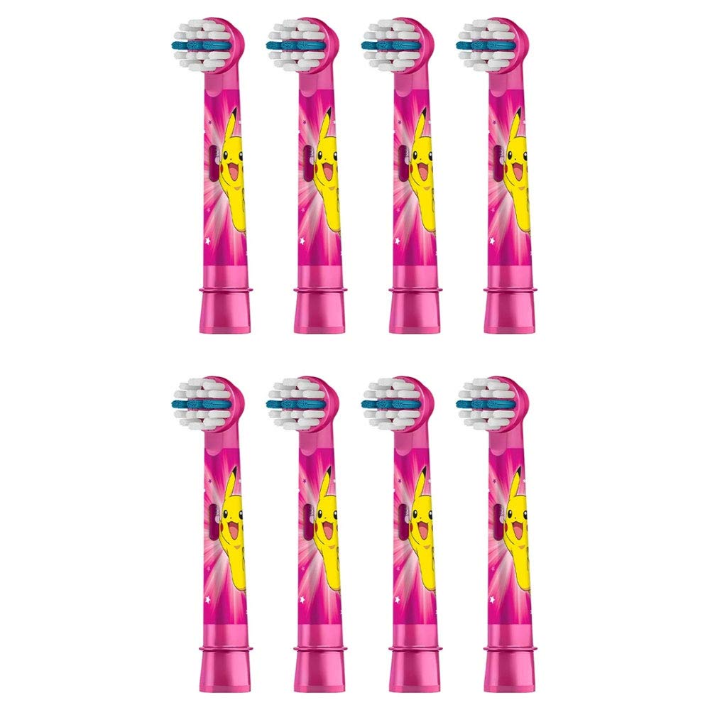 

Електрична зубна щітка Braun Oral B для дітей Sumizumi Clean Kids Soft Replacement Brush Pink 8 Pieces [Оригінальний продукт] EB10-8₋KG