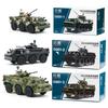 XCARTOYS 1/64 ZSL92B Infanterie-Panzer Einheit gepanzertes Fahrzeug Kettenpanzer Fahrzeuge Legierung Motorfahrzeug Diecast Metallmodell Kinderspielzeug Jungen