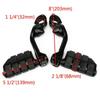 Adjustable 32mm Highway Pegs Motorcycle Footpegs Engine Guard Crash Bar Footrest Mount For Harley Sportster XL Dyna