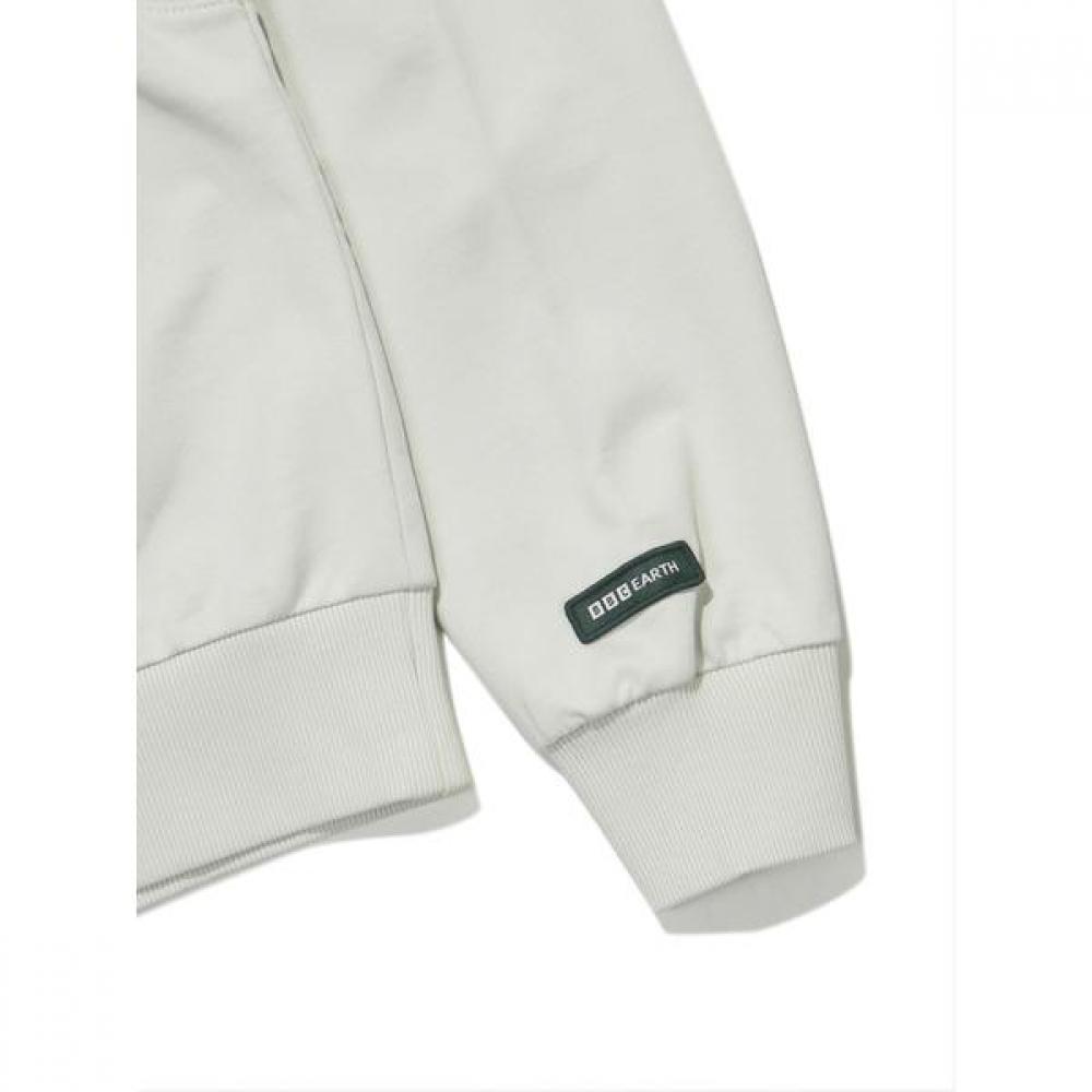 Animal Embroidery Point Sweatshirt  Light Mint 