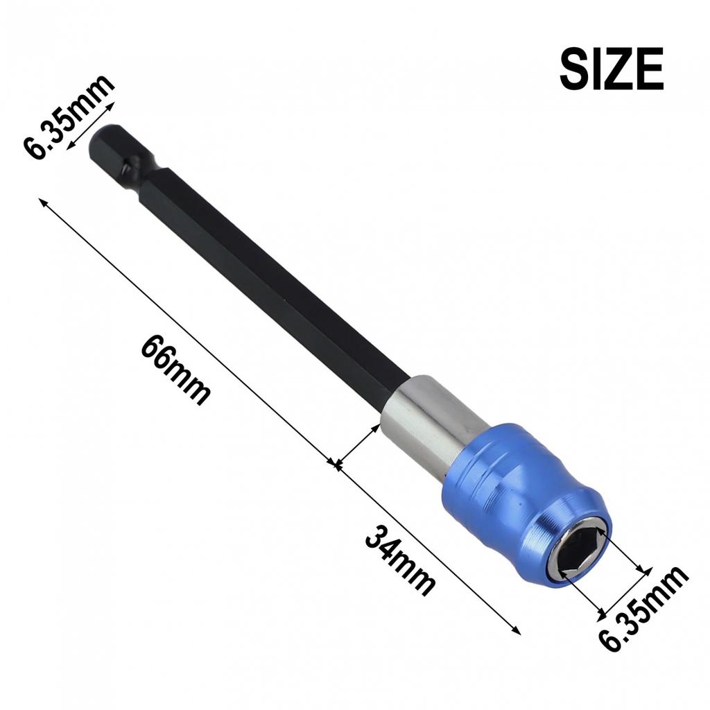 14 Head Hex Shank Rod Quick Release Screwdriver Bit Extension with Magnet